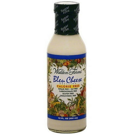 Walden Farms Bleu Cheese Dressing, 12 oz (Pack of 6)