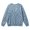 Blue, variant on Women's Sweater Knitted Loose Round Neck Long Sleeve Solid Casual Oversized Fall Winter Tops Waffle Pullover Pink XL