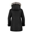 thumbnail image 5 of Wantdo Women's Winter Coat Windproof Winter Jacket Warm Long Coat with Hood Black L, 5 of 8