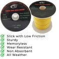 thumbnail image 6 of Blaze Line 100% Polyester Arborist Climbing Throw Line Rope 2mm 150 ft 200 lbs Spool Cord Luminous Yellow, 6 of 11