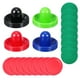thumbnail image 1 of 1 juego de empujadores y discos de hockey de aire, accesorios de repuesto para mesa de juego de hockey de aire, 1 of 8