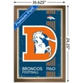 thumbnail image 3 of NFL Denver Broncos - Logo rétro 14, 3 of 5