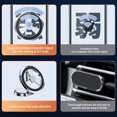 thumbnail image 3 of Soporte magnético para teléfono de coche Soporte plegable para teléfono de coche para iPhone 14 Pro Max 13 12, 3 of 9