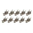 thumbnail image 4 of 10 piezas de de  para joyas, espaciadoras de metal de aleación de bricolaje, con agujero grande, accesor - Cobre de plata #1, 22 x 9 mm Plata cobre Baoblaze Charms Beads dragon, 4 of 8