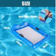 thumbnail image 2 of Blue Inflatable Pool Hammock, Floating Hammock, 4-in-1 Inflatable Floating Bed, Water Hammock,Floating Pool Chair, 2 of 5