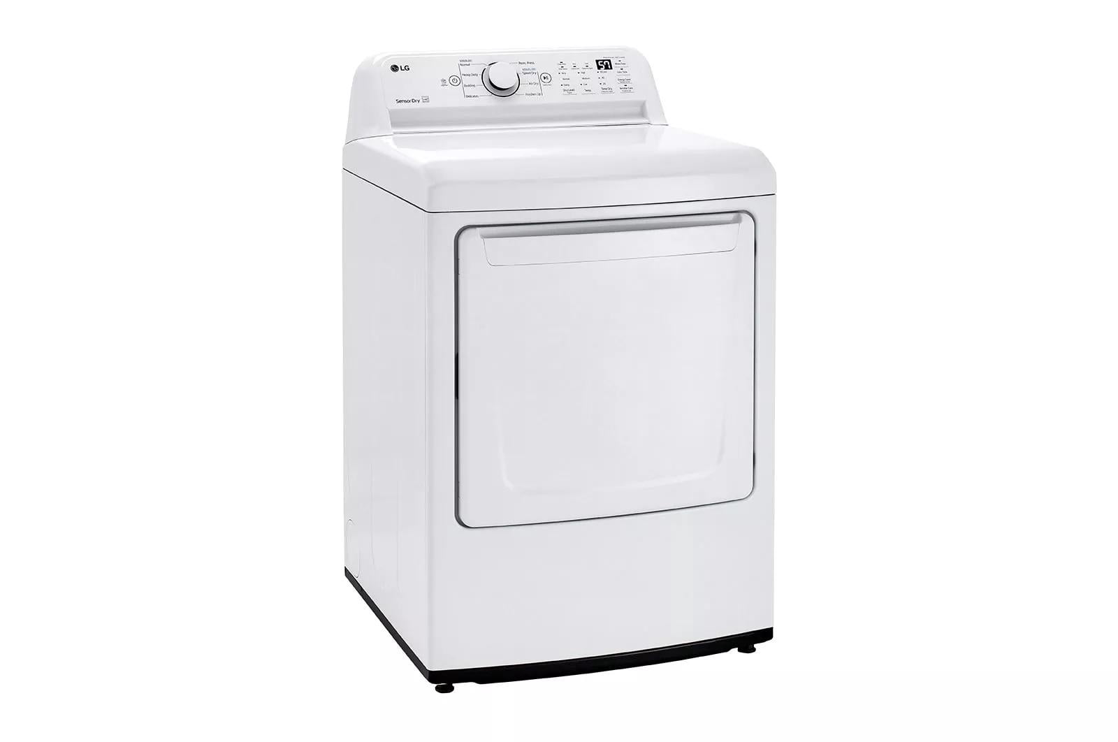 LG DLE7000W 7.3 Cu. Ft. White Front Load Electric Dryer