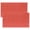 Red, variant on PP L-Shaped Single Sheet Folder With Clip For Student Test Paper Storage - Red