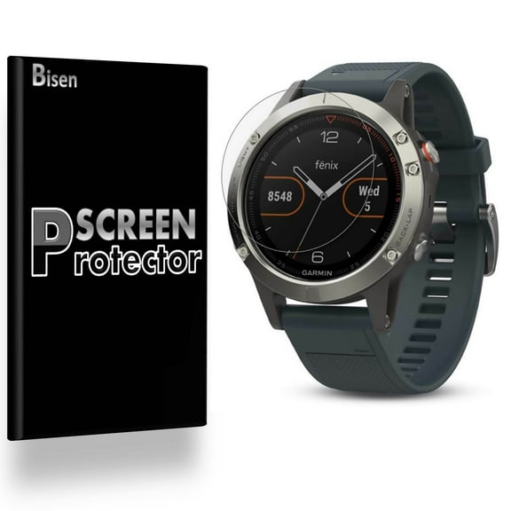 Fit For Garmin Fenix 5 [4-Pack BISEN] Ultra Clear Screen Protector, Anti-Scratch, Anti-Shock