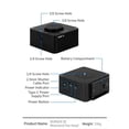 thumbnail image 3 of Burger SE Electric Panoramic Head Tripod Head APP Control Time-lapse Slider Rotating Stabilization for Cameras DSLR ,Easy to Use, 3 of 7