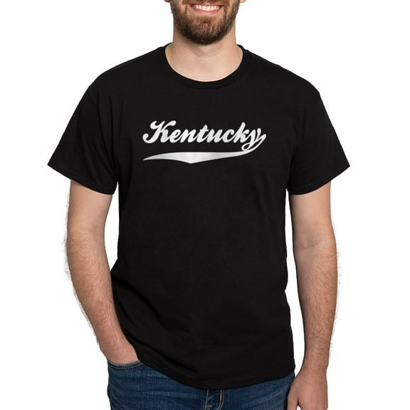 CafePress - Kentucky Dark T Shirt - Men's Classic Graphic Cotton T-Shirt