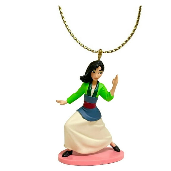Playful Mulan Princess In Action PVC Ornament Figure Figurine Charm New 3” Gift