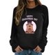 thumbnail image 2 of Gibobby Sudadera Mujer Moda sudadera de – Sudadera del día de la Sudadera cómoda para mujer para de la (Negro, M), 2 of 4