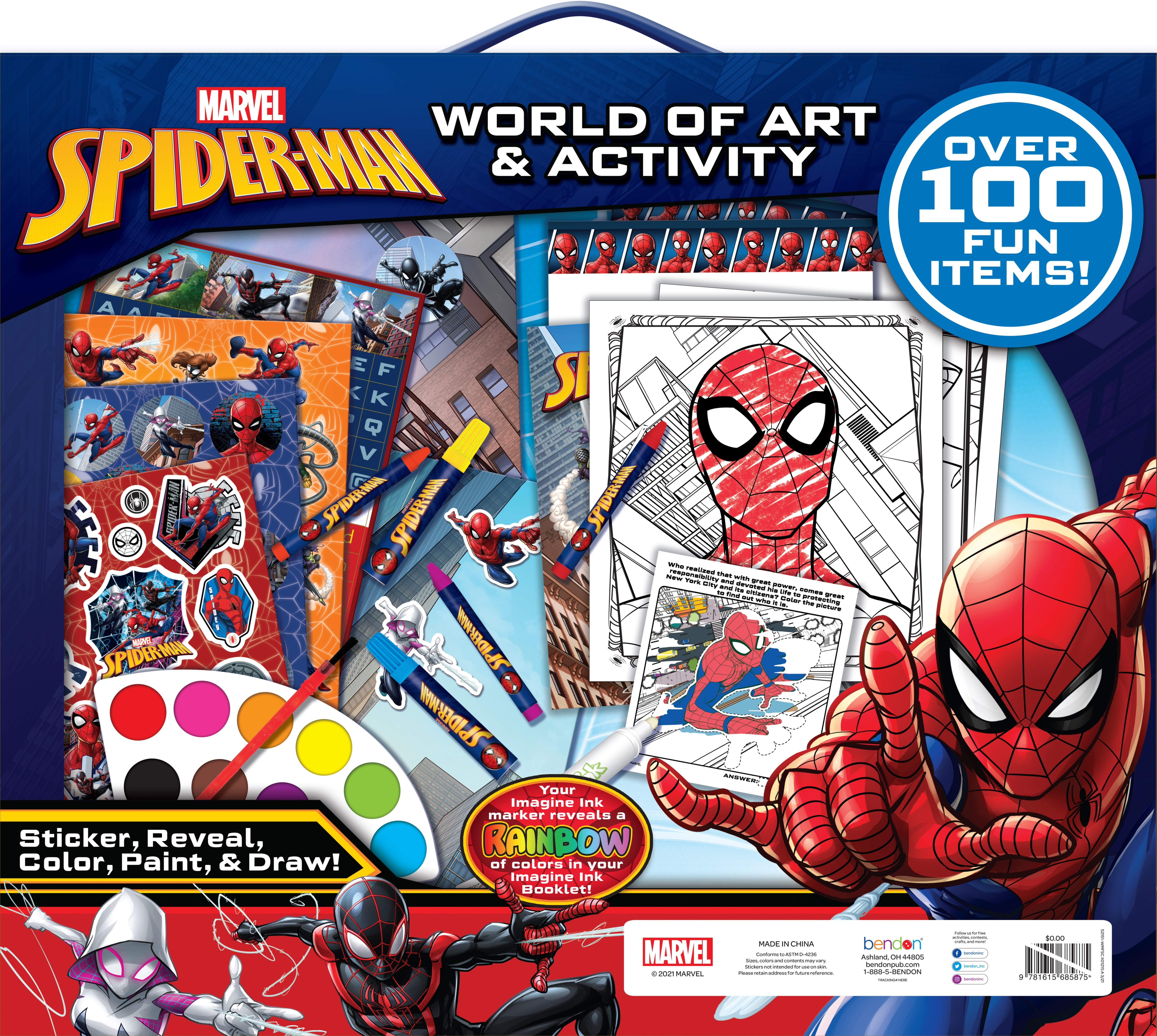 Spiderman Art Kit 