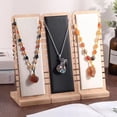 thumbnail image 2 of Freestanding Necklace Easel Display Stand Holder Multiple Necklace Jewelry Showcase Stand for Necklaces Home Decor, 2 of 17