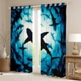 thumbnail image 3 of Homewish Cartoon Ocean Shark Black Out Curtains, Underwater World Curtains Pack of 2 (42x63 Each), Teens Kids Girls Boys Bedroom Curtains, Blackout Curtains Home Decor, 3 of 7