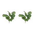 thumbnail image 4 of Inteprter Verde Plantas simuladas Materiales Textura clara Ambiente de isla tropical Decoración de partición 12 50 carey 12 50 carey 2Conjunto, 4 of 6