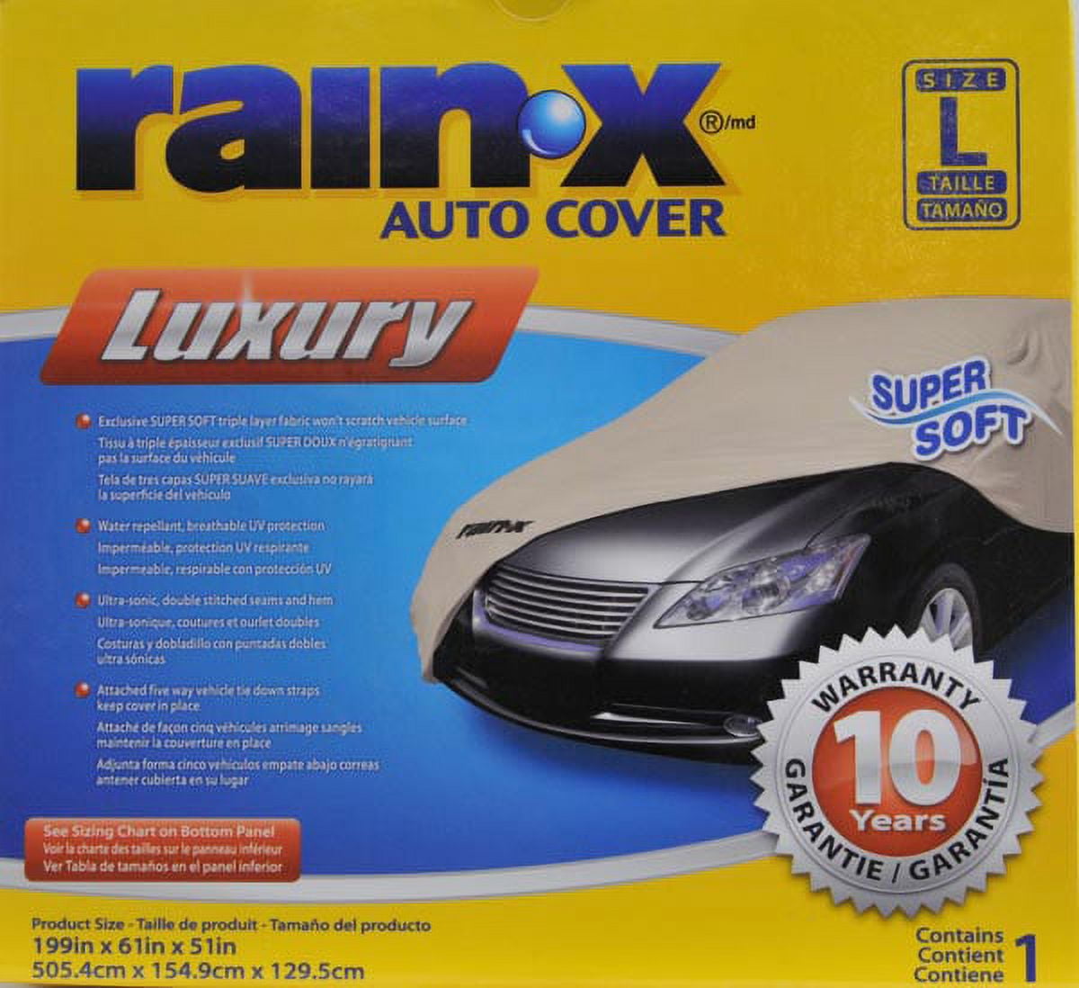 Rain X Car Cover Beige Walmart