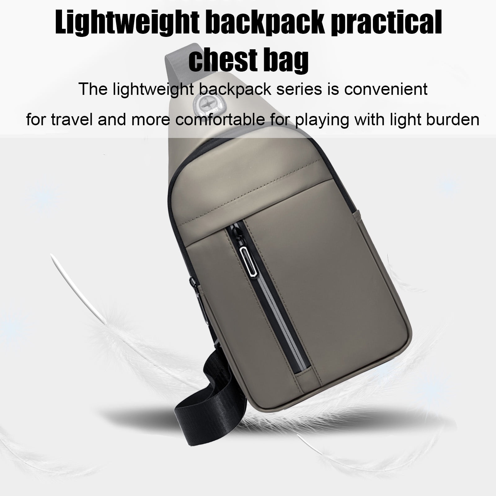 Convenient Sling Backpack with Adjustable Strap, Multiple 
