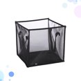 thumbnail image 2 of 1Set Foldable Storage Bins Black Cloth Square Organizer for Laundry and Clothes, 2 of 9