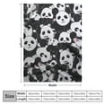 thumbnail image 4 of COMIO  Cute Panda Hoodie Blanket Wearable Throw Blankets for Couch Blanket Hooded for Kids Teens Men Women, 4 of 6