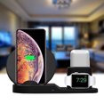 thumbnail image 4 of Estación de acoplamiento con cargador inalámbrico 3 en 1 Ormromra 10 W carga rápida Para iPhone/AirPods/iWatch, 4 of 8