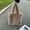 brown, variant on Luxury Faux Fur Women's Large Shoulder Bags Winter Fluffy Ladies Shopping Bag Fashion Soft Plush Female Casual Tote Handbags