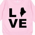 thumbnail image 3 of Inktastic Love Maine Toddler Sweatshirt, 3 of 4