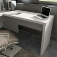 thumbnail image 2 of Pemberly Row 42W Desk Return/Bridge in Gray Sand - Engineered Wood, 2 of 6