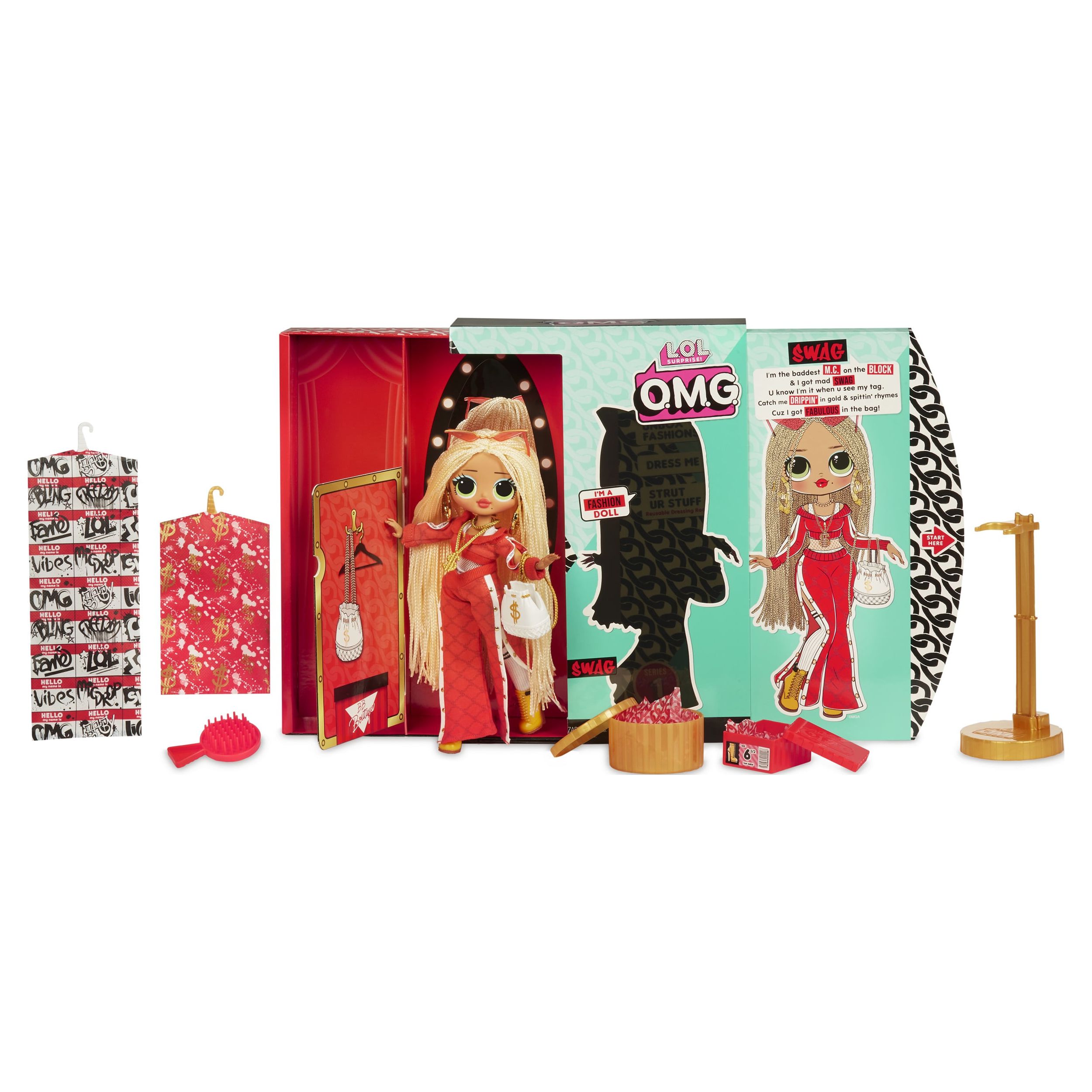 LOL Surprise OMG Swag Fashion Doll With 20 Surprises, Great Gift for Kids Ages 4 5 6+ - image 5 of 7