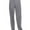 Grey, variant on AKA Half Elastic Flat Front Men's Slacks Brown 38 Short 38W x 30L