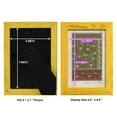 thumbnail image 4 of Nouveau Decorative VI - Framed Print w/glass - Sunflower Yellow, 4 of 8
