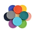 thumbnail image 3 of 12pcs Plastic Storage Jar Lids Dishwasher Safe Multi Purpose Kitchen Jar Caps, 3 of 15
