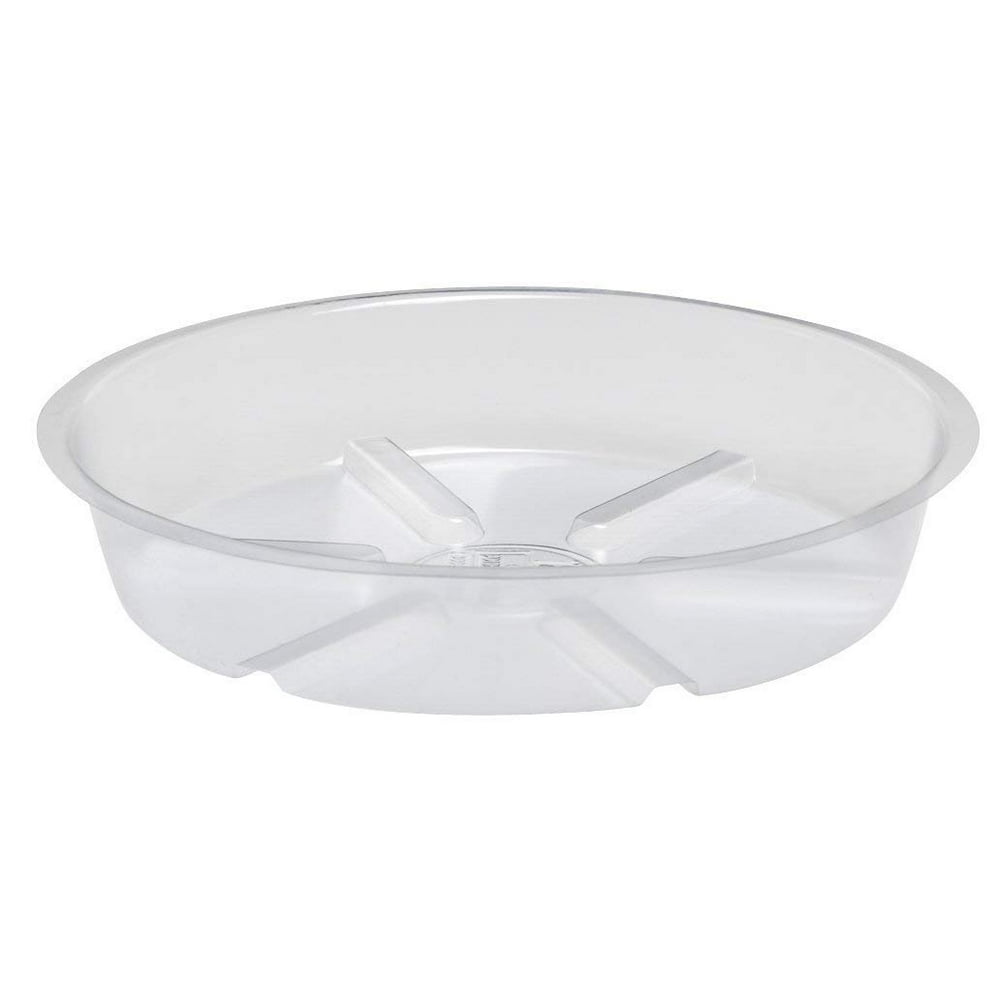Bond CVS008 8Inch Clear Plastic Saucers