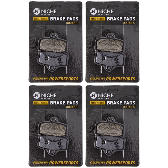 Niche Front Brake Pad Set for KTM 85 200 Organic Motorcycle 4 Pack 519-KPA2589D