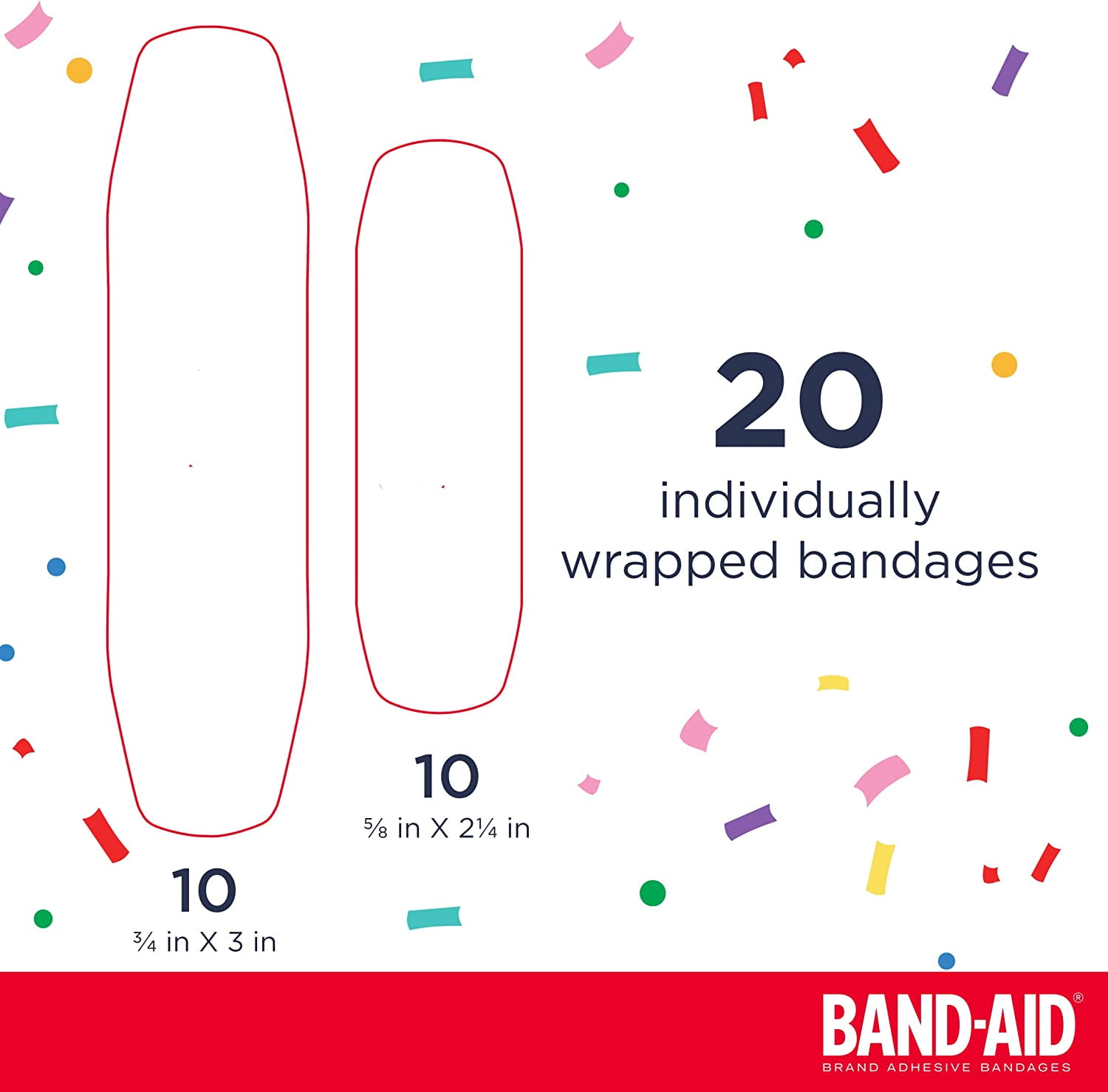 Band-Aid Brand Adhesive Bandages, Pokémon, Assorted Sizes, 20 ct (Pack of 6)