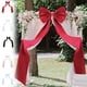 thumbnail image 1 of Lazo De Tela Lazo navideño grande de tela, 190 x 47 x 4 cm, ideal para decorar paredes, árboles o puertas. 1 unidad, color negro Rkxzt, 1 of 8