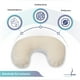 thumbnail image 2 of Almohada para Alimentar Memory Foam Almohada Lactancia Color Hueso, 2 of 8