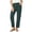 *Navy, variant on VBVC Women's Cotton-Linen Stretchy Pants,Lightweight Straight Leg Trousers For Women,Ladies Comfy Summer Ankle Pants with Pockets,Army Green,S-2XL