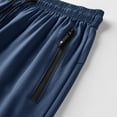 thumbnail image 4 of Homeyce Men's Athletic Pants with Pockets Stretch Workout Sweatpants Fashion Design Running Joggers for Men,Blue XL, 4 of 4