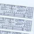 thumbnail image 6 of Heart Rate Scale Ruler for Interpretation Plastic Electrocardiogram Ruler Measuring Tool Assessment Measure Ruler Tool, 6 of 8