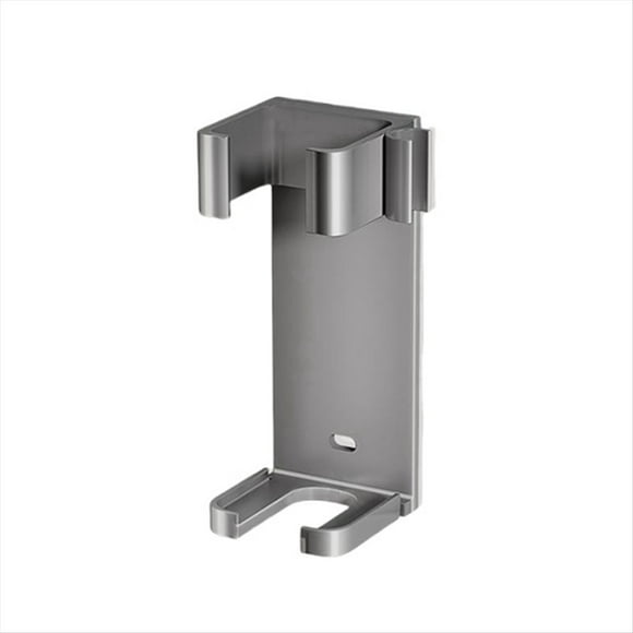 Rizador de Pelo, Soporte de Pared de Aluminio, Organizador, Estante de Almacenamiento, Adecuado para Varios Palillos de Pelo Rizado, Gris