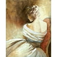 thumbnail image 2 of Robinson, Carol 26x32 Gold Ornate Wood Framed with Double Matting Museum Art Print Titled - A Quiet Refrain II, 2 of 4