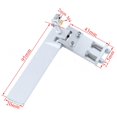 thumbnail image 4 of Timón de aleación de aluminio 2x 95mm para timón absorbente para enchufe Yotijar  Timón de barco RC, 4 of 5