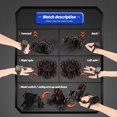 thumbnail image 3 of 2.4GHz RC Buggy Gesture Gravity 4WD Stunt Car RC Buggy todoterreno con música ligera Sywqhk libre de BPA, 3 of 9