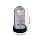 thumbnail image 3 of Rosa Eterna En Cúpula de Cristal con Luces Led | Ramo de Flores Preservadas para Mujer | Regalo de Cumpleaños, San Valentín y Día de La Madre | Dura de 3 a 5 Años, 3 of 6