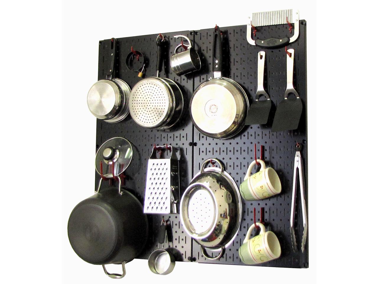 Wall Control Kitchen Pegboard Organizer Pots and Pans Pegboard Pack