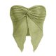 thumbnail image 1 of Lucakuins Mujeres Crop Tops, Sin Mangas Split Color Sólido Crop Street Casual Party Wrap-Chest Chaleco Lucakuins  moda, 1 of 6