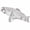 gray, variant on Cute Hammerhead Shark Plush Toy, Soft Stuffed Animal Pillow for Ocean Decor