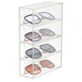 thumbnail image 3 of OnDisplay Stackable 4 Tier Vertical/Horizontal Molded Acrylic Sunglasses/Eyeglasses Organizer, 3 of 6