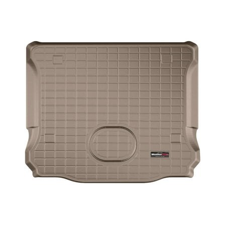 WeatherTech Cargo Trunk Liner compatible with Jeep Wrangler Unlimited 4-Door, Wrangler JK Unlimited 4-Door - Behind 2nd Row Tan